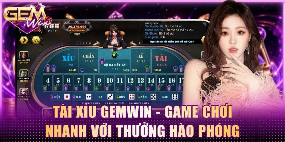 tài xỉu Gemwin