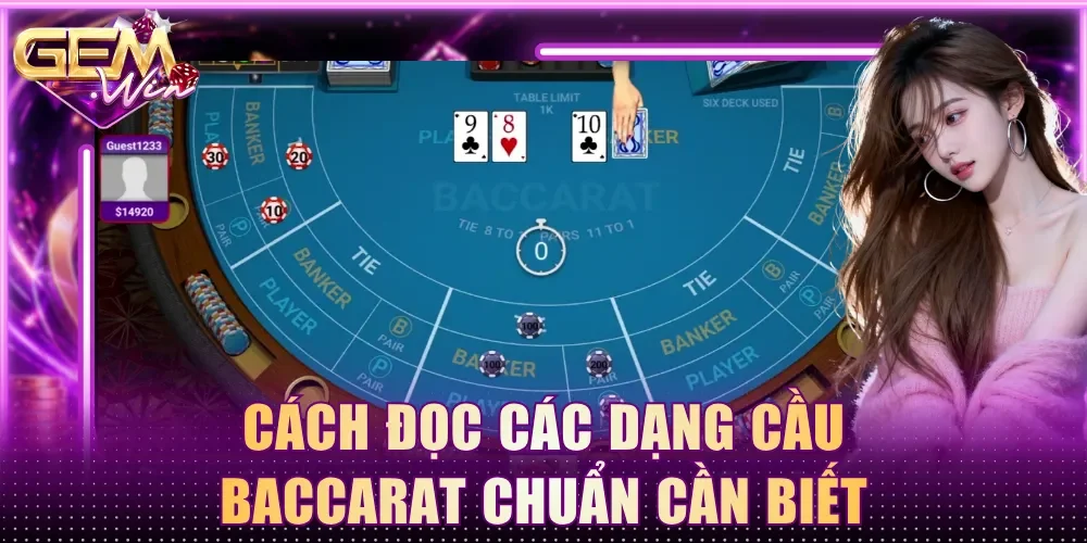Cách đọc các dạng cầu Baccarat chuẩn cần biết