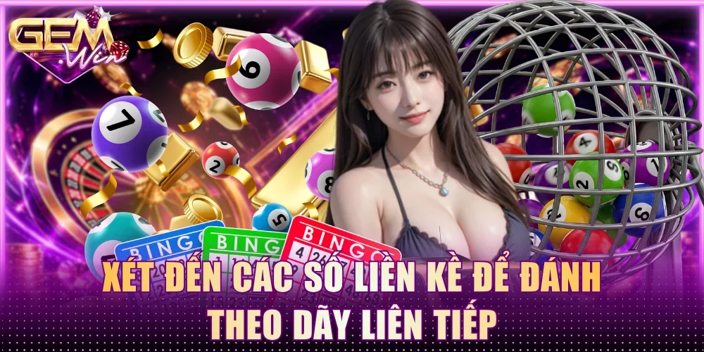 Xét đến các số liền kề để đánh theo dãy liên tiếp